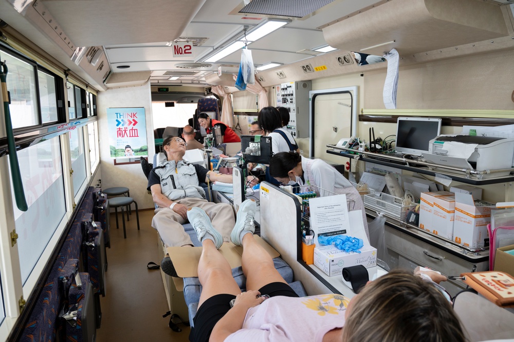 CFAS Hosts Blood Drive
