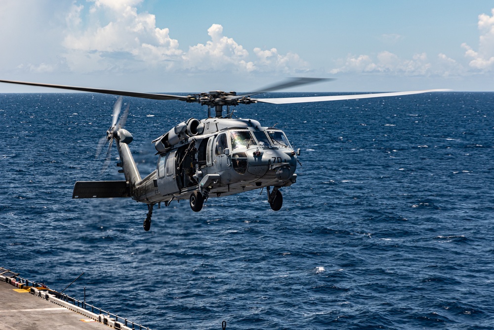 22nd MEU(SOC) | Replenishment at Sea during Deployment
