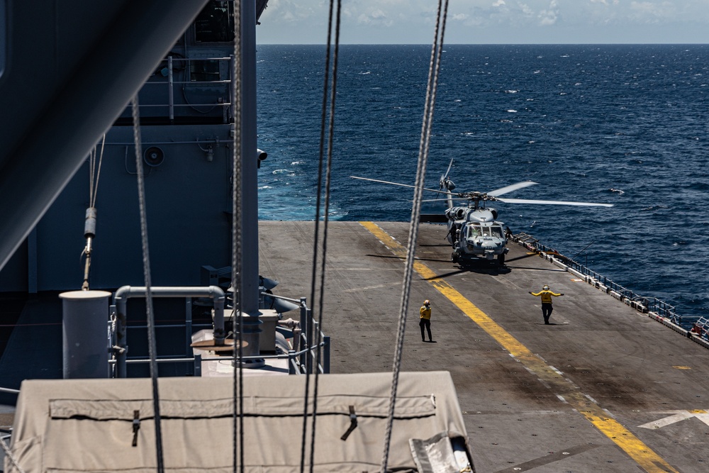 22nd MEU(SOC) | Replenishment at Sea during Deployment