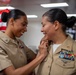 Boxer Holds Pinning Ceremony and Birthday for New Master Chief