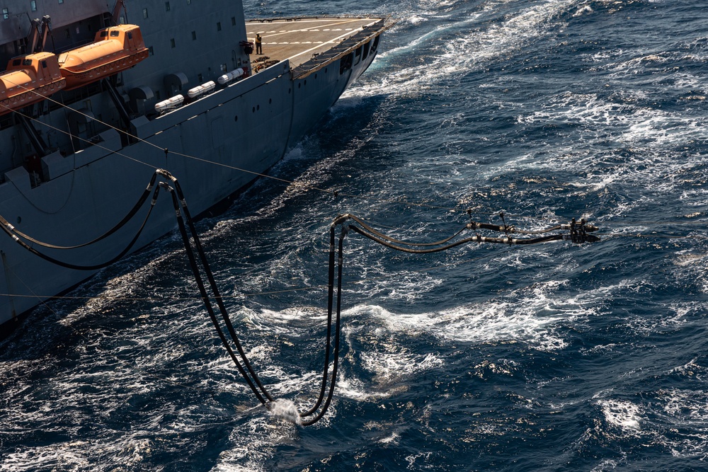 22nd MEU(SOC) | Replenishment at Sea during Deployment
