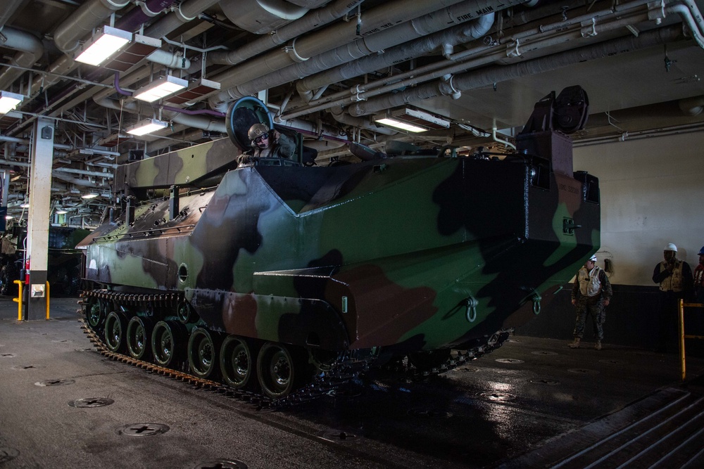 Boxer Conducts ACV Operations