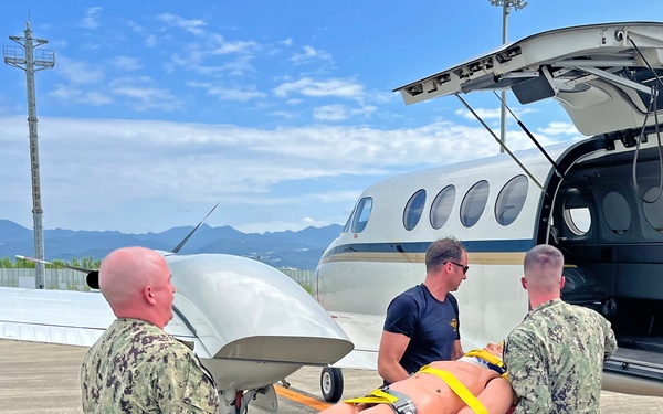 USNMRTC Yokosuka Conducts Mass Casualty Drill, Validates Patient Transport and Air Evacuation Readiness