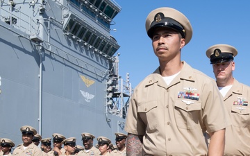 Boxer hosts Chief Pinning Ceremony