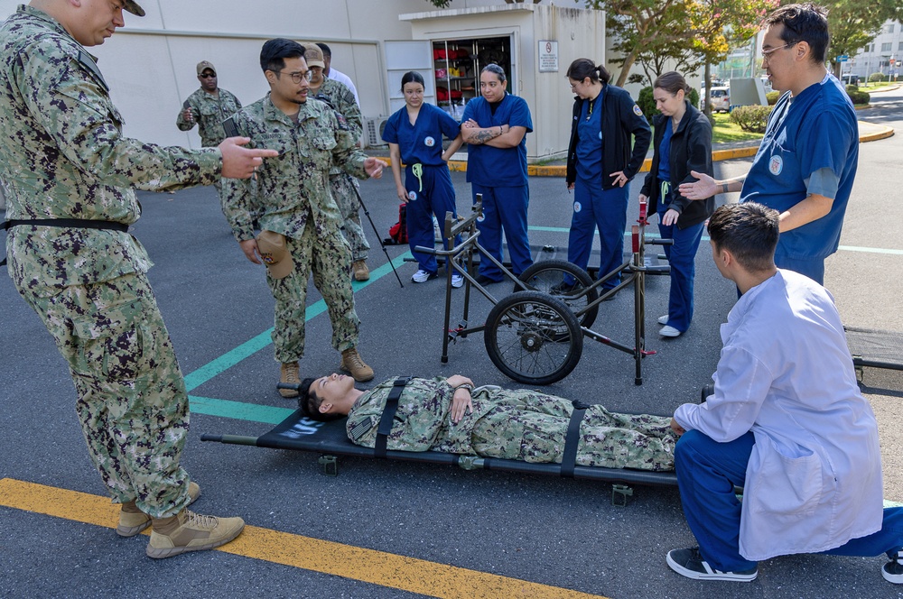 USNMRTC Yokosuka Conducts Mass Casualty Drill, Validates Patient Transport and Air Evacuation Readiness