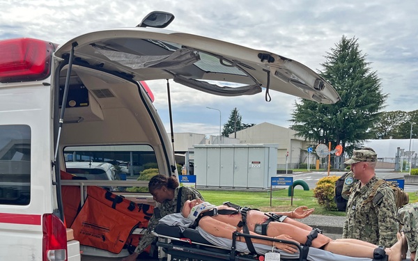 USNMRTC Yokosuka Conducts Mass Casualty Drill, Validates Patient Transport and Air Evacuation Readiness