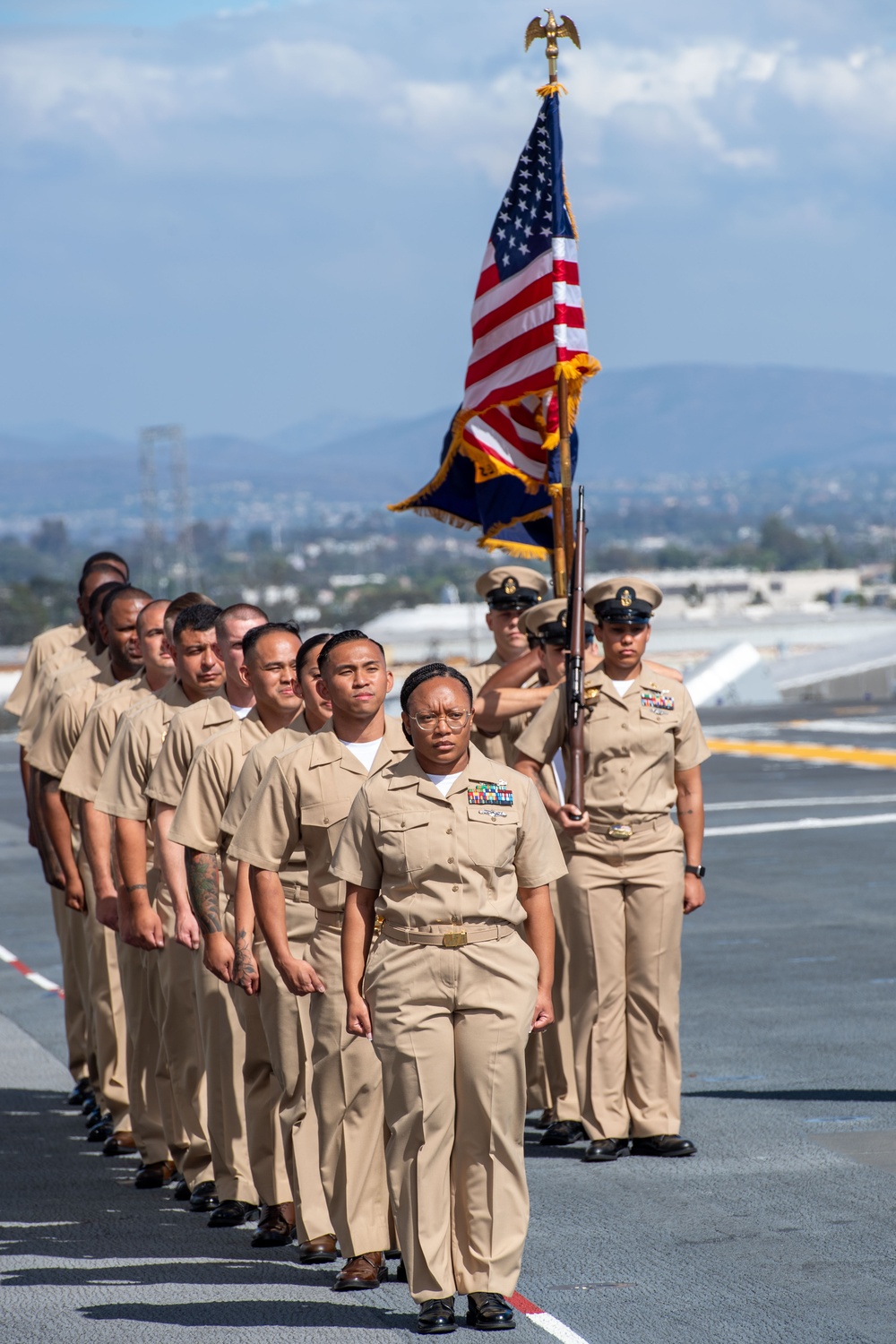 Boxer hosts Chief Pinning Ceremony