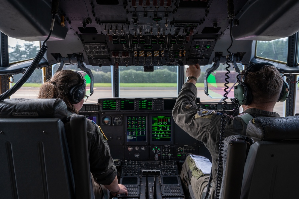 36 AS maintains readiness through routine training