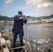 USS Tripoli Performs an Anti-Terrorism Training Team Drill