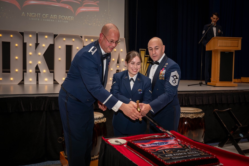 Yokota hosts 78th US Air Force Birthday Ball