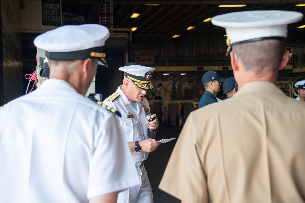 Expeditionary Strike Group 3 Welcomes USS America to San Diego