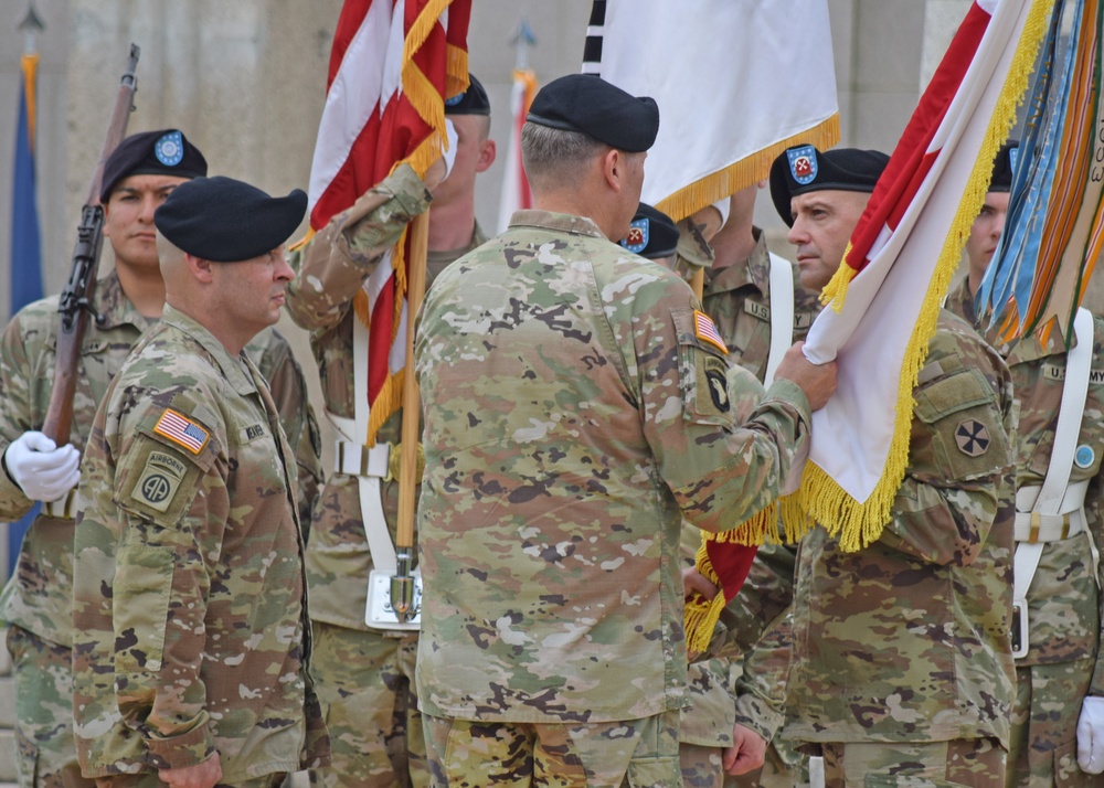 Eighth Army bids farewell to CSM Bolmer, welcomes CSM Weaver as new senior enlisted advisor