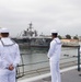 USS America (LHA 6) Man the Rails in Transit to San Diego