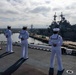 USS America (LHA 6) Man the Rails in Transit to San Diego