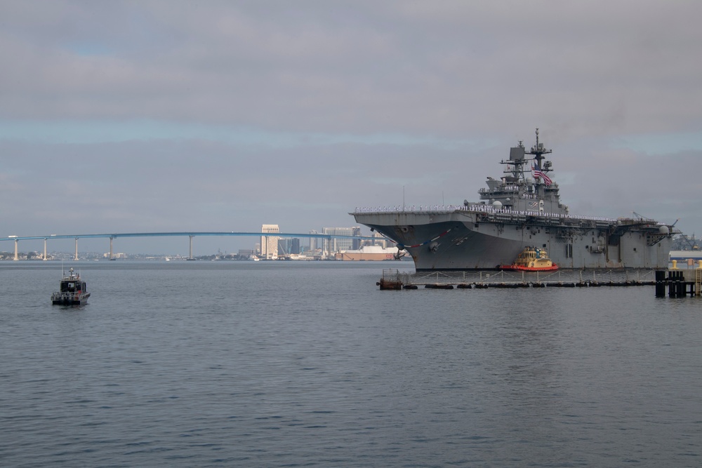 USS America Completes Homeport Change to San Diego