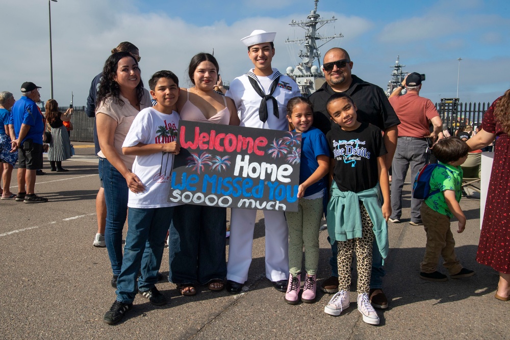 USS America Completes Homeport Change to San Diego