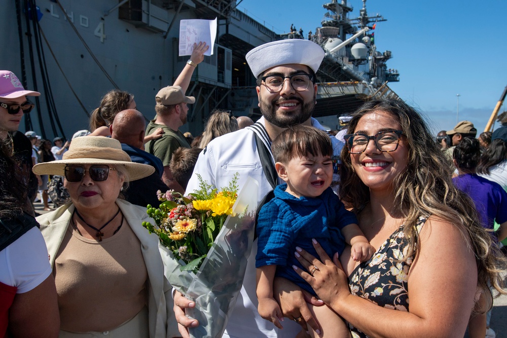 USS America Completes Homeport Change to San Diego