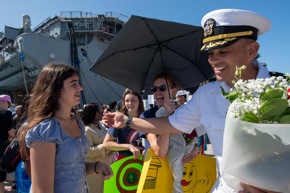 USS America Completes Homeport Change to San Diego