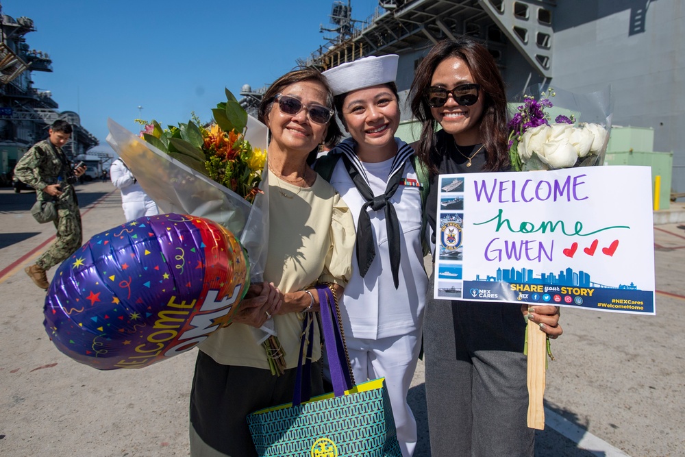 USS America Completes Homeport Change to San Diego
