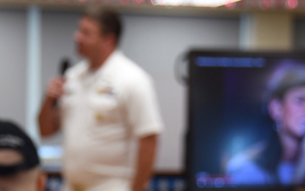 Sailors Visit Veterans During Navy Week