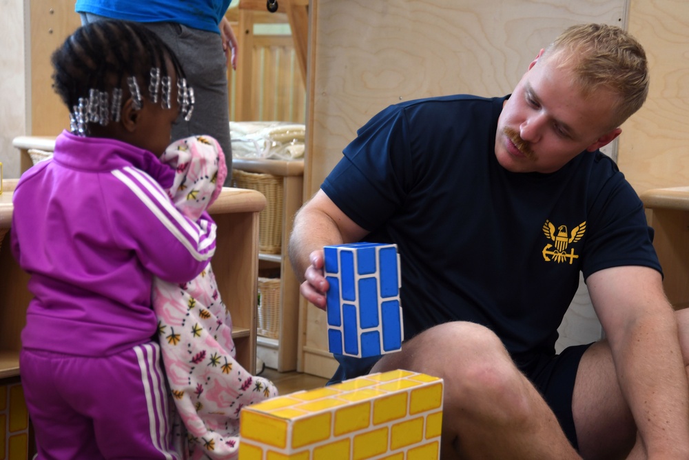 Harftord Sailors Visit Hartford YMCA