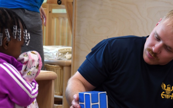 Harftord Sailors Visit Hartford YMCA