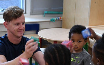 Harftord Sailors Visit Hartford YMCA