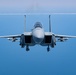 F-15EX Eagle II flies over the Gulf of America