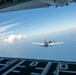 3-ship formation of U.S. Air Force aircraft fly over the Gulf of America