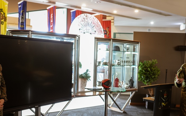 MRF-D 25.3: U.S. Marines, Australian Army Soldiers, take part in farewell event