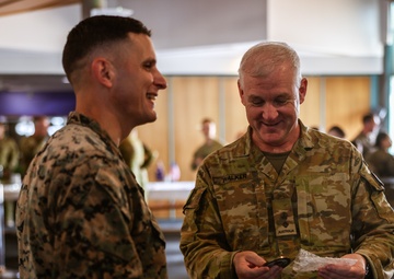 MRF-D 25.3: U.S. Marines, Australian Army Soldiers, take part in farewell event