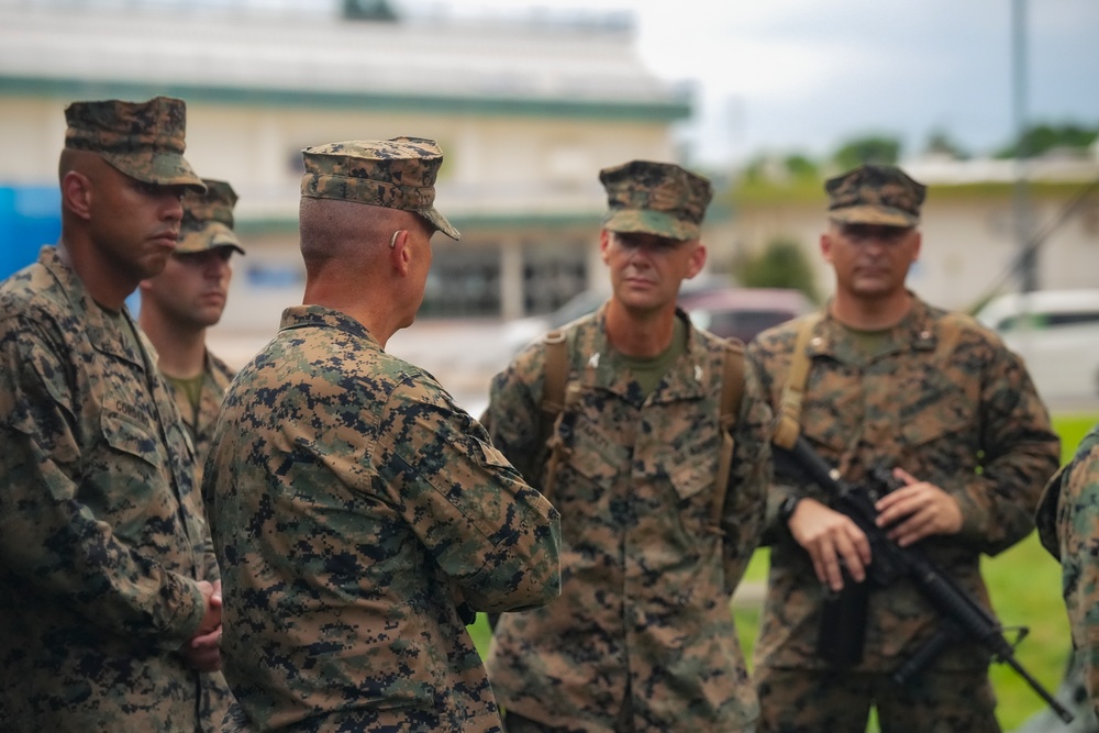 3rd Marine Logistics Group Leadership Visits Combat Logistics Support Area During GATOREX 25.2 3rd Marine Logistics Group Leadership Visits Combat Logistics Support Area During GATOREX 25.2