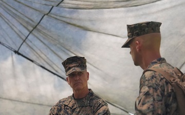 3rd Marine Logistics Group Leadership Visits Combat Logistics Support Area During GATOREX 25.2