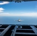 F-16D Fighting Falcon flies over the Gulf of America