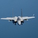 F-15EX Eagle II flies over the Gulf of America