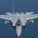 F-15EX Eagle II flies over the Gulf of America