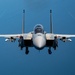 F-15EX Eagle II flies over the Gulf of America