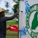 Village beautification with the Mayor of Dededo
