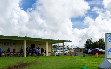 Village beautification with the Mayor of Dededo
