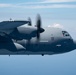 EC-130J Commando Solo flies over the Gulf of America
