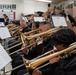The Navy Band Commodores present educational clinic at North Salinas High School