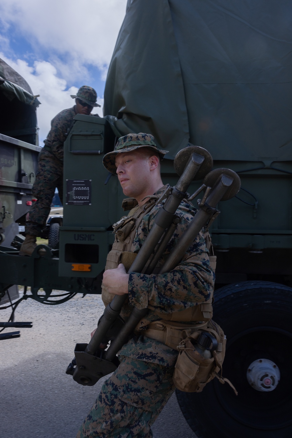 5th ANGLICO executes live-fire machine gun range