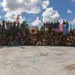 1st Marine Aircraft Wing leadership tour aircraft damage repair site during Resolute Dragon 25