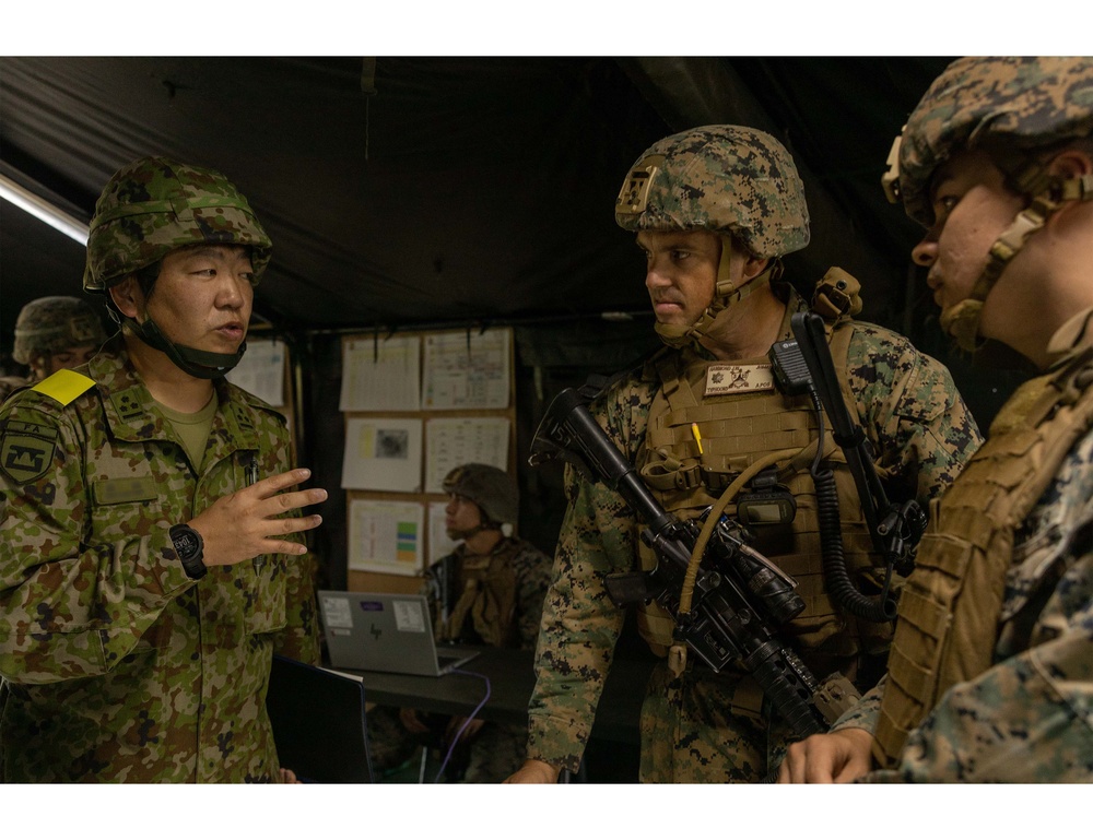 U.S. Marines, Japan Ground Self-Defense Force train with artillery rocket systems during Resolute Dragon 25