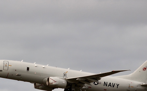P-8A Poseidon Executes Training Flight