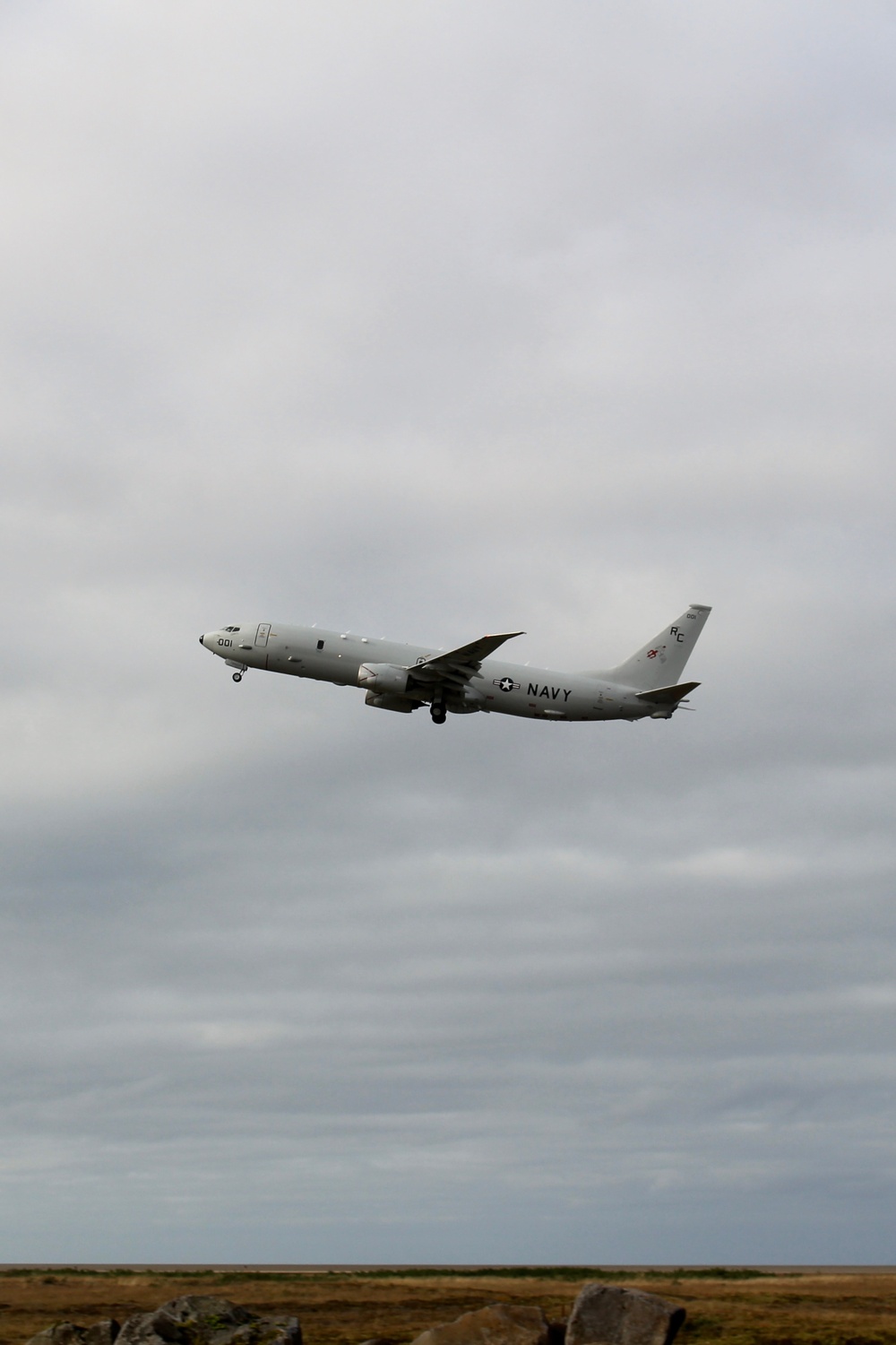 P-8A Poseidon Executes Training Flight