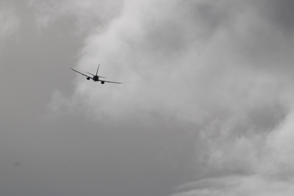 P-8A Poseidon Executes Training Flight