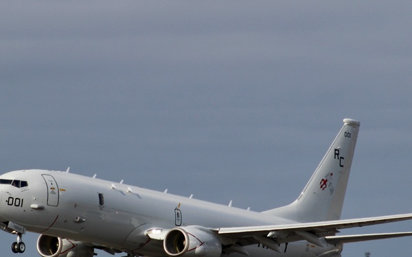 P-8A Poseidon Executes Training Flight