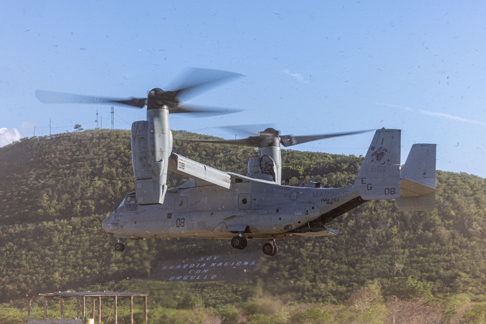 22nd MEU(SOC) | CAAT BLACK- Air Insert in Puerto Rico for Training Operations