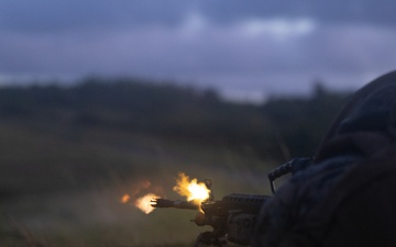 5th ANGLICO executes live-fire machine gun range